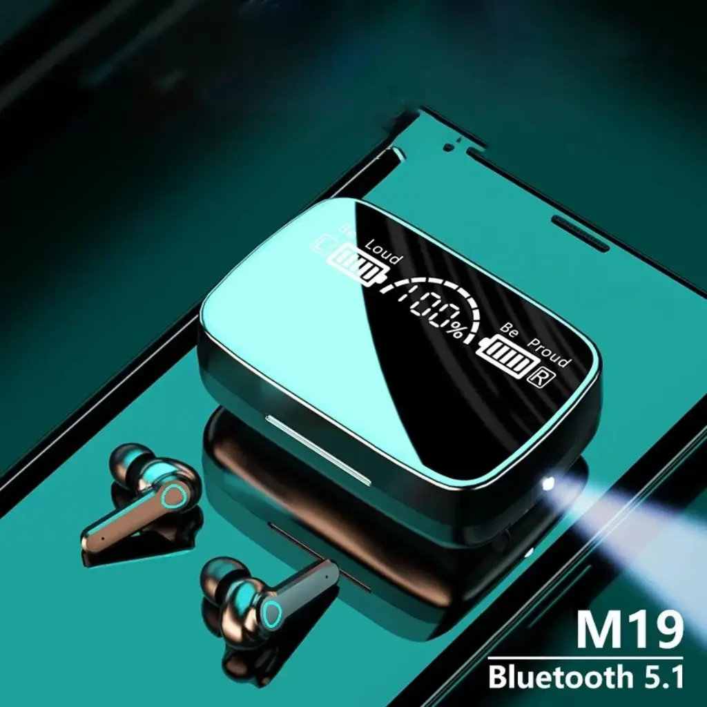 :  M19 Tws Digital Bluetooth Headphone