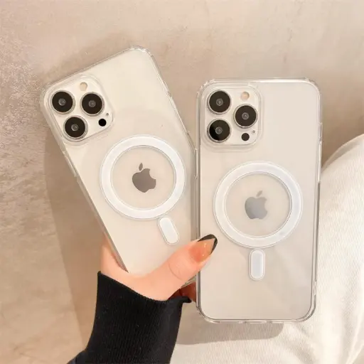  Apple iPhone Magnetic Magsafe Cover Casing back Cover - Iphone Models 